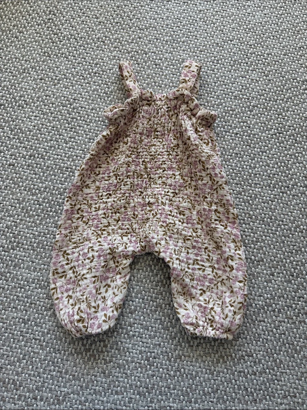 ZARA 3-6m floral romper
